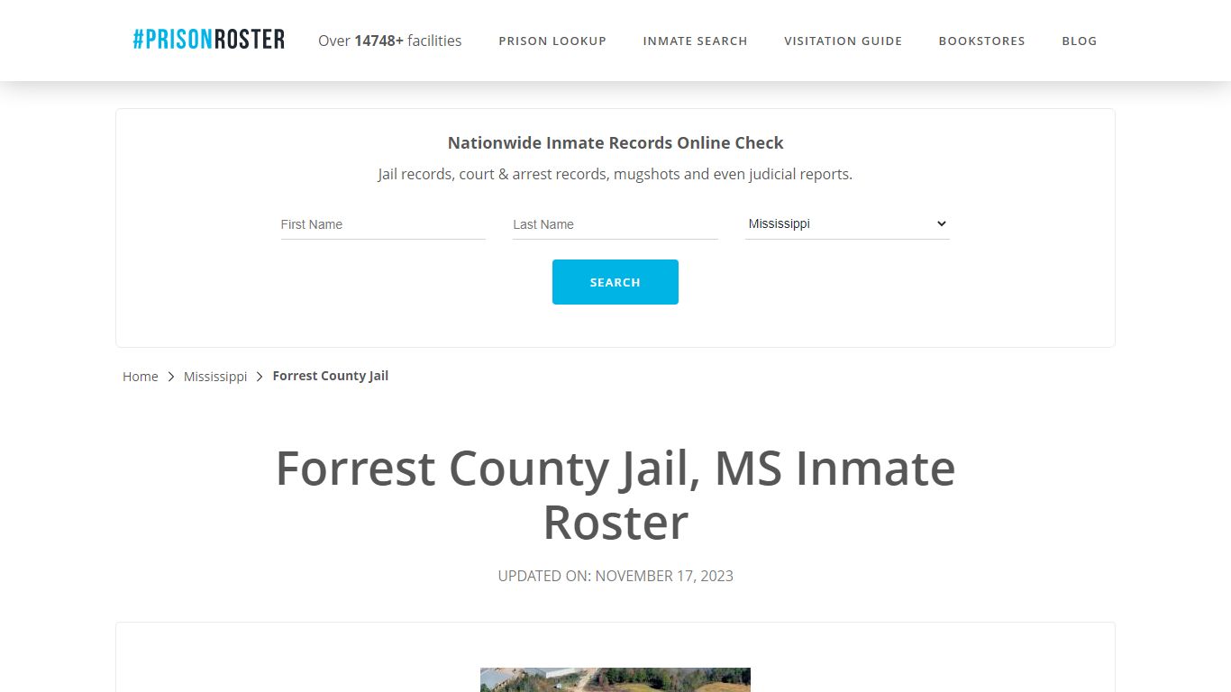Forrest County Jail, MS Inmate Roster - Prisonroster